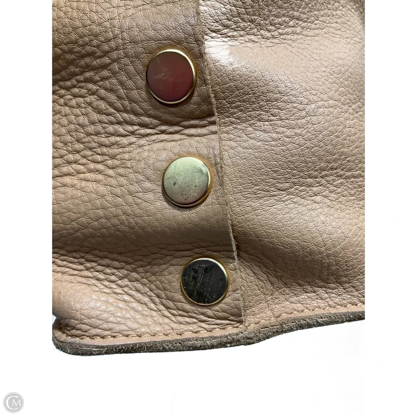 Handbag Leather By Hammitt, Size: Medium