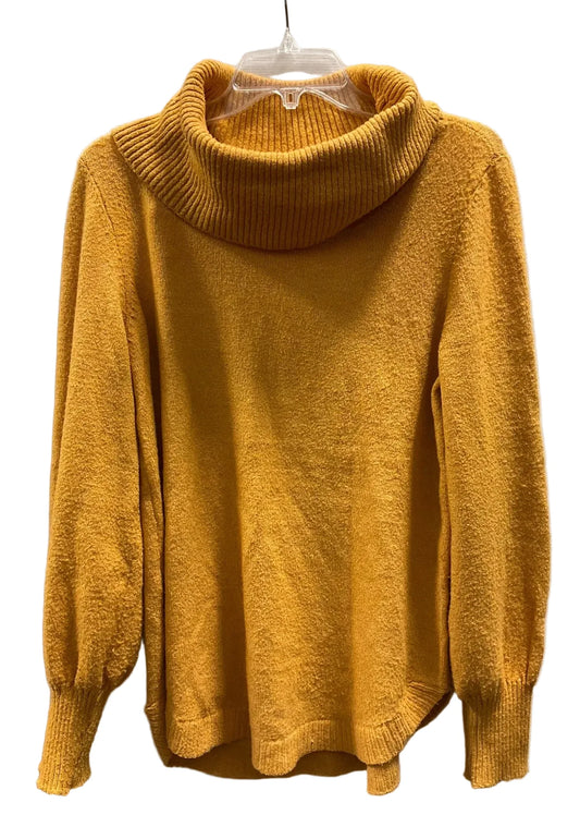 Top Long Sleeve By Tahari In Yellow, Size: M