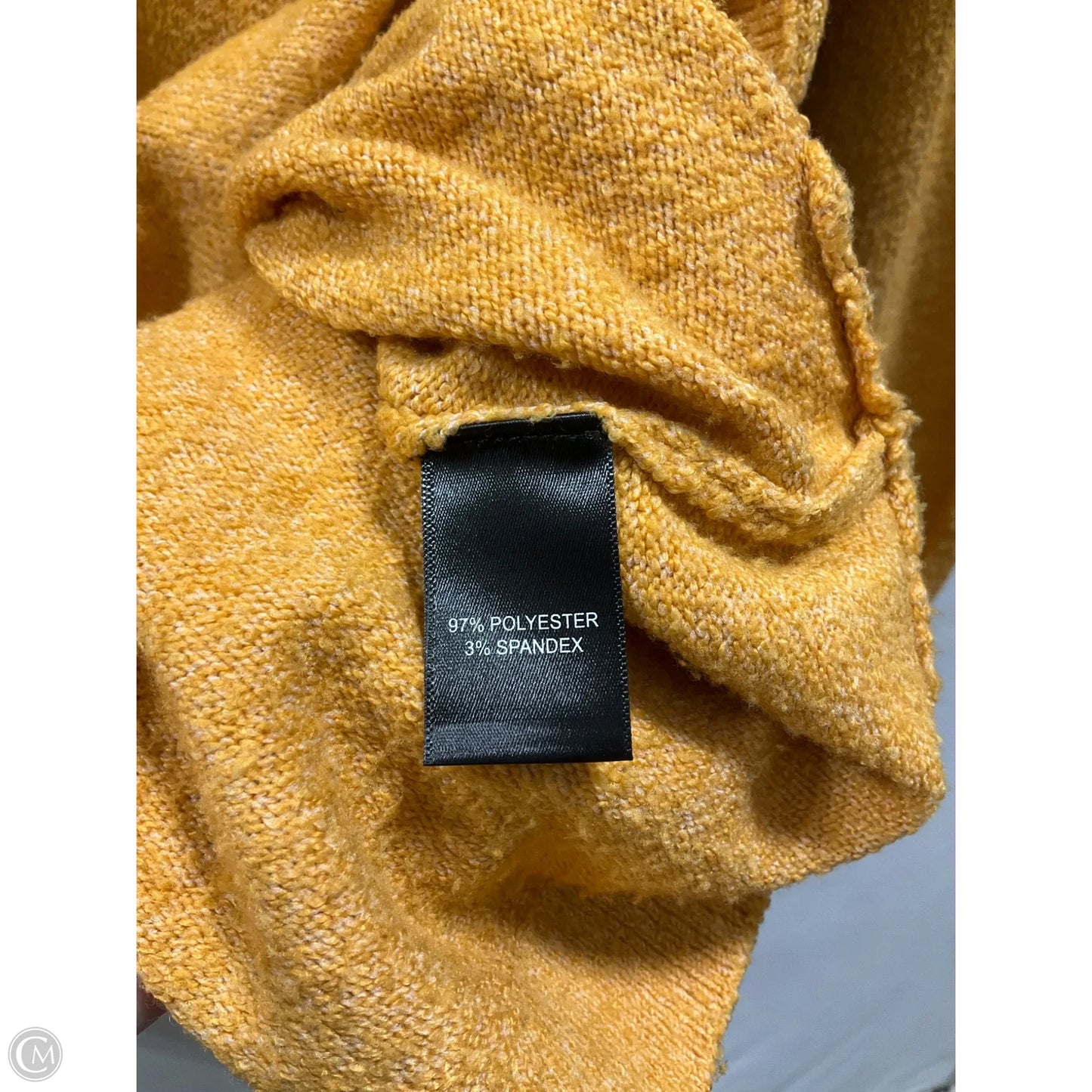 Top Long Sleeve By Tahari In Yellow, Size: M