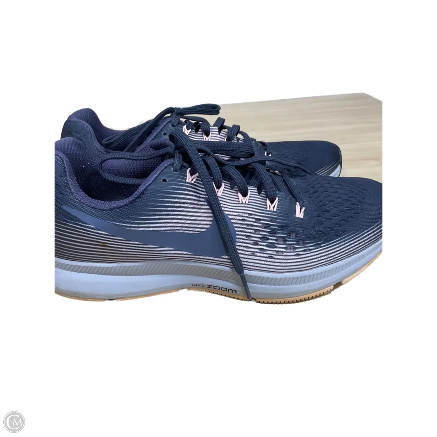 Shoes Sneakers By Nike In Blue, Size: 9