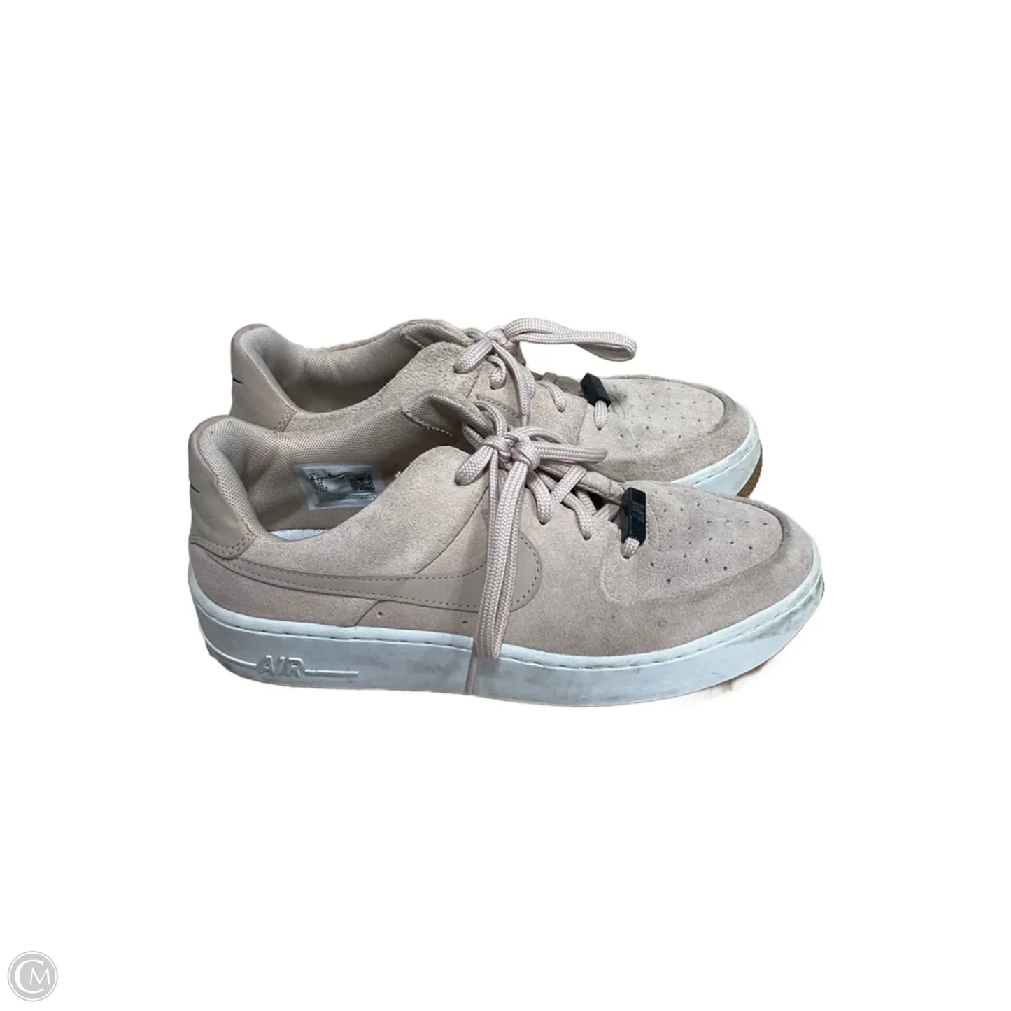 Shoes Sneakers By Nike In Beige, Size: 8