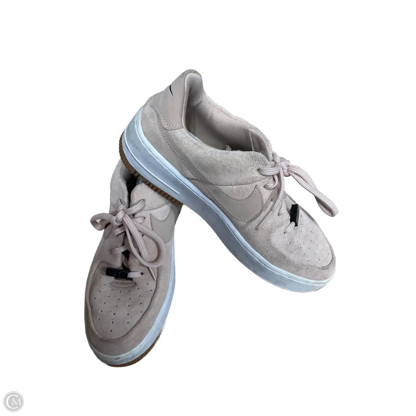 Shoes Sneakers By Nike In Beige, Size: 8