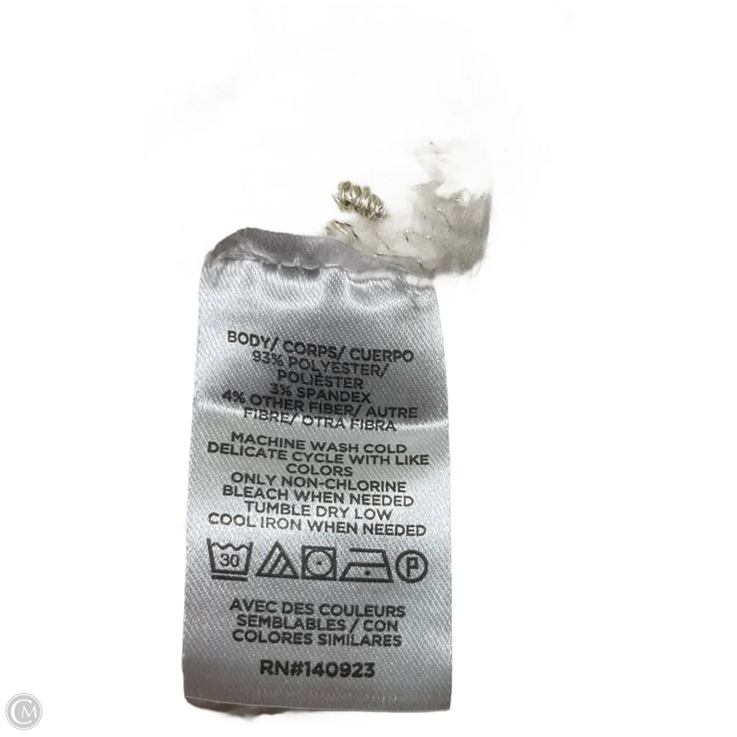 Sweater By Loft In White, Size: M