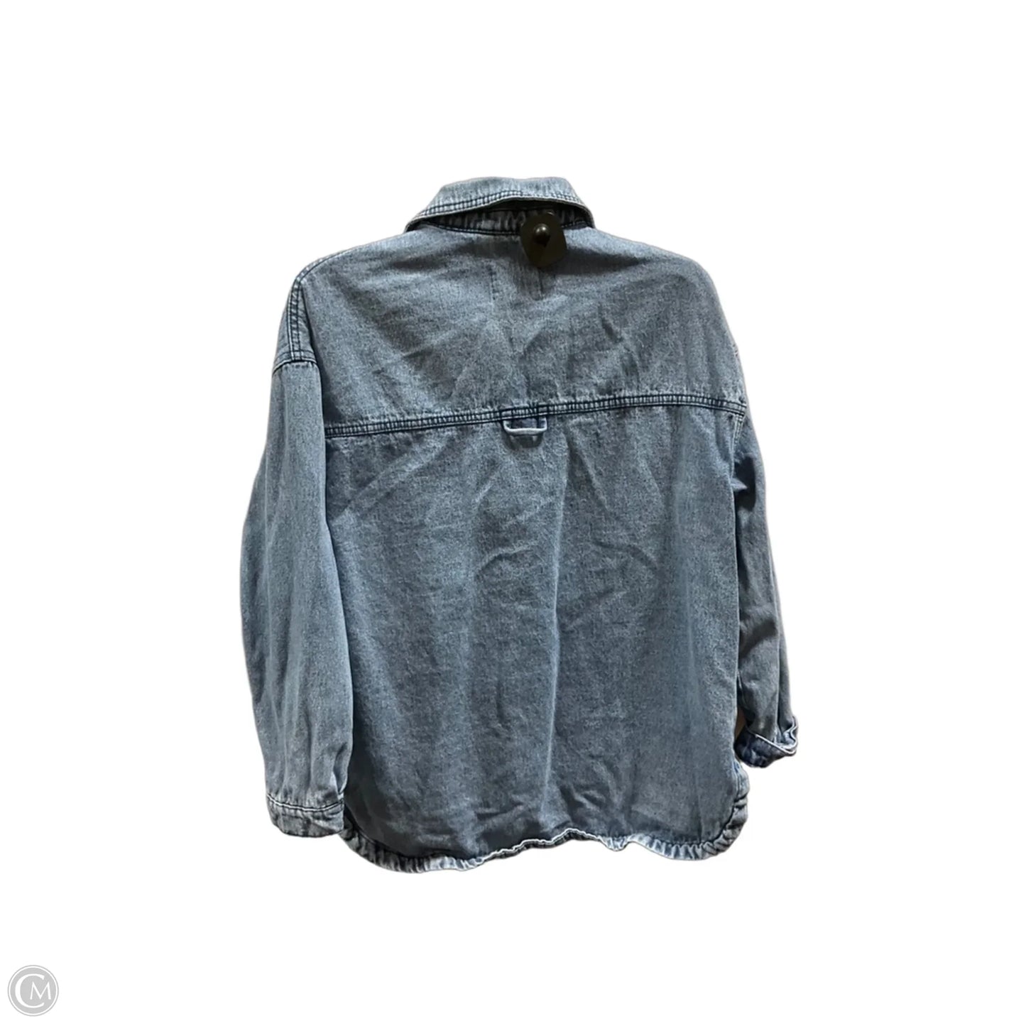 Jacket Denim By C And C In Blue, Size: S