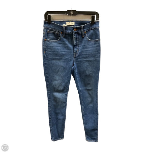 Jeans Skinny By Madewell In Blue, Size: 6