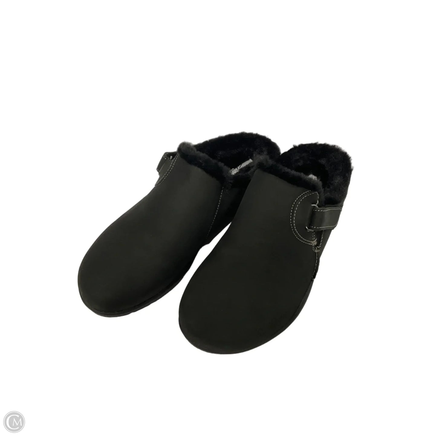 Shoes Flats By Clarks In Black, Size: 8