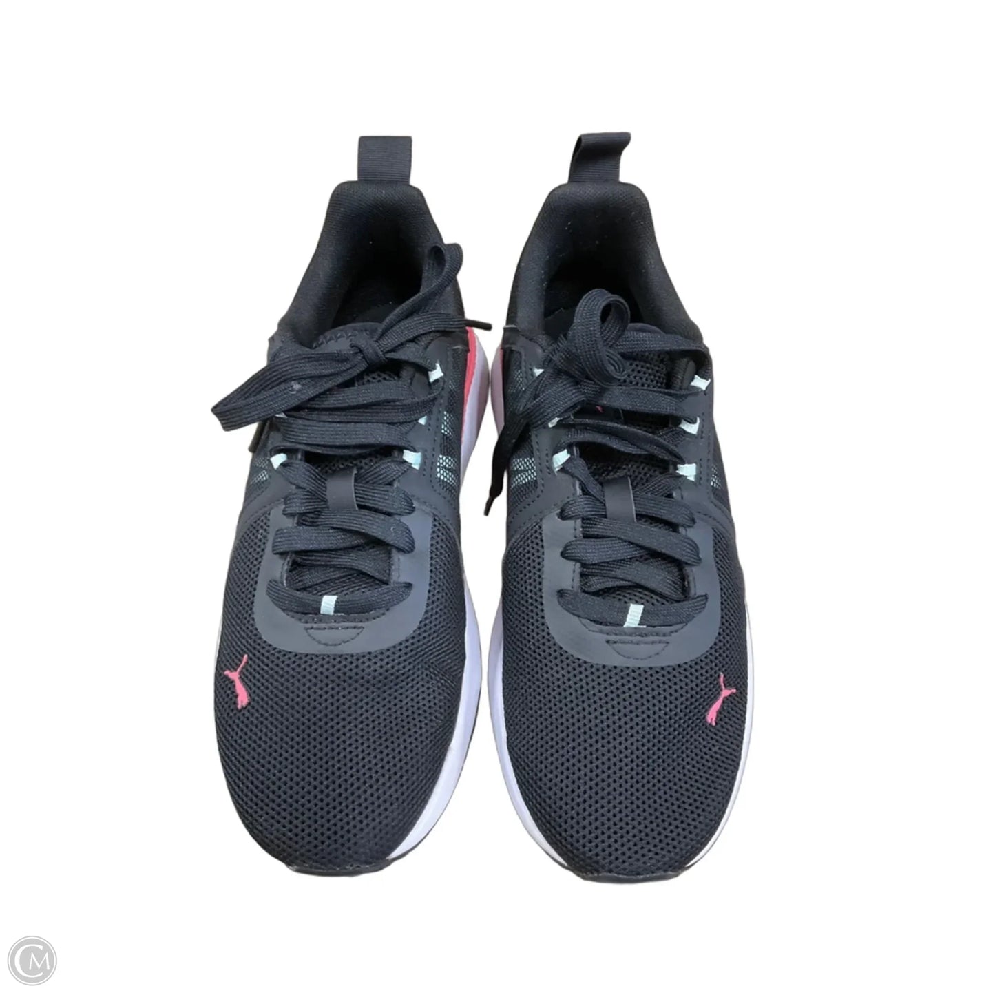 Shoes Athletic By Puma In Black & Pink, Size: 8.5