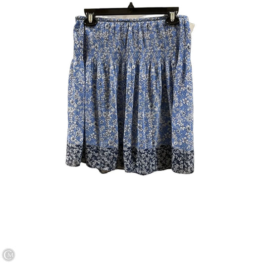 Skirt Midi By Max Studio In Blue, Size: S