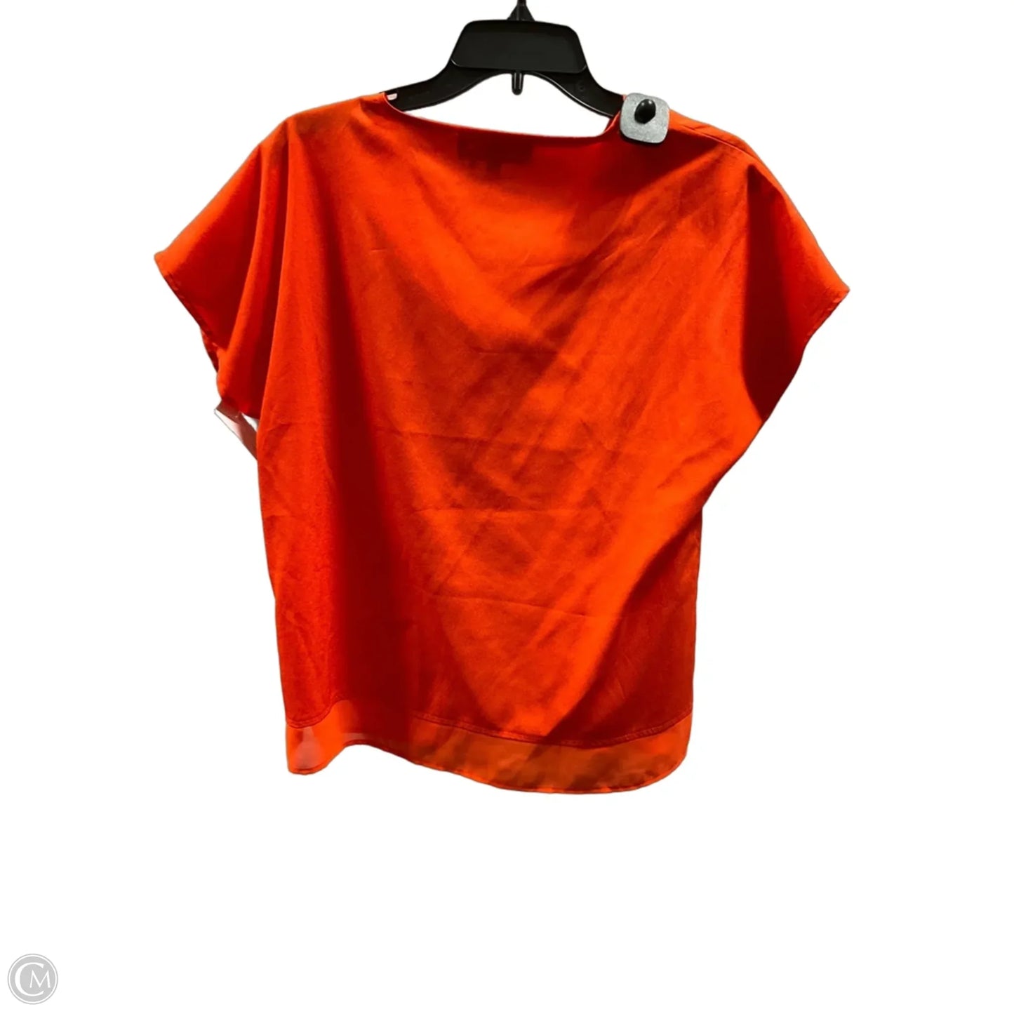 Top Sleeveless By Dkny In Orange, Size: S