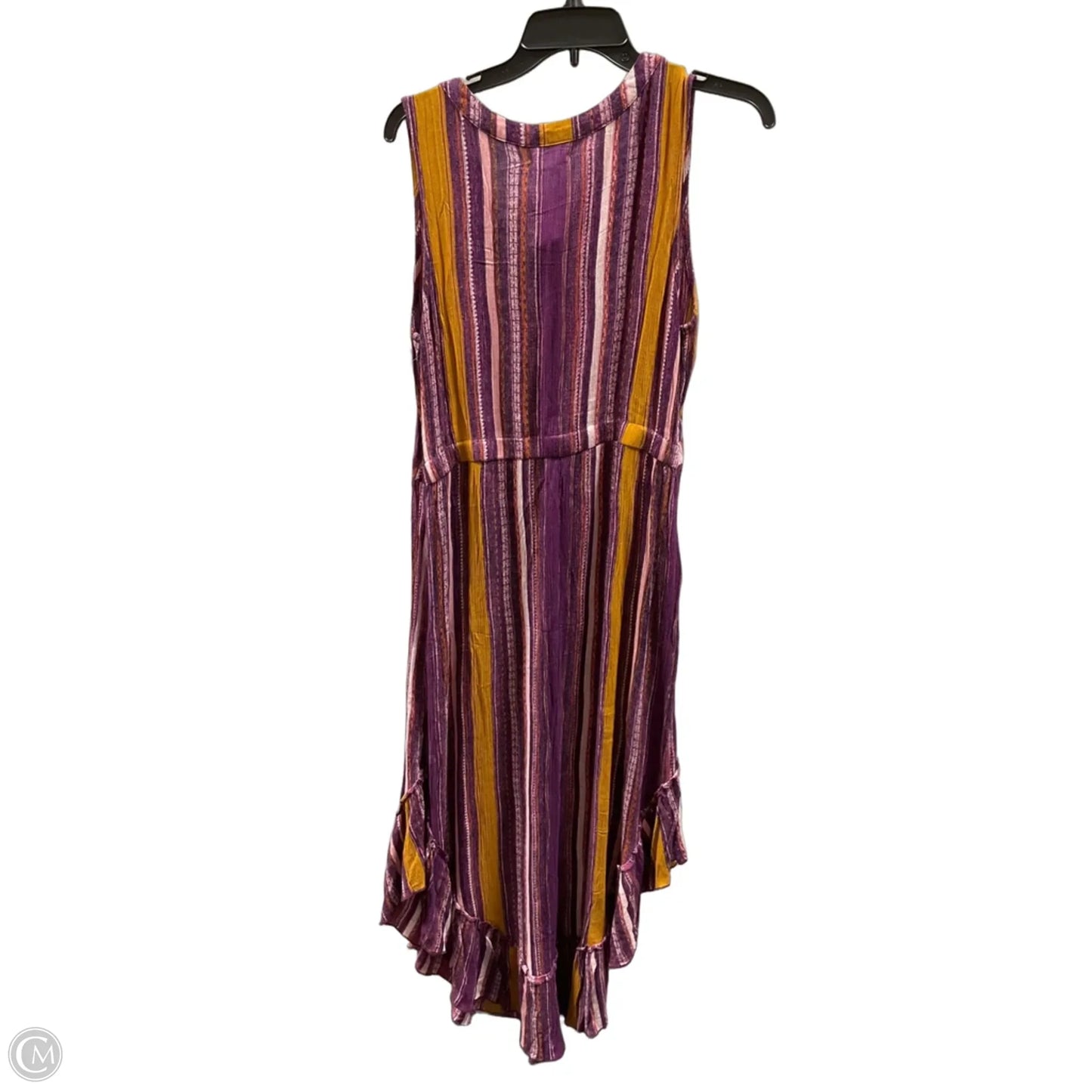 Dress Casual Maxi By Maurices In Purple, Size: L