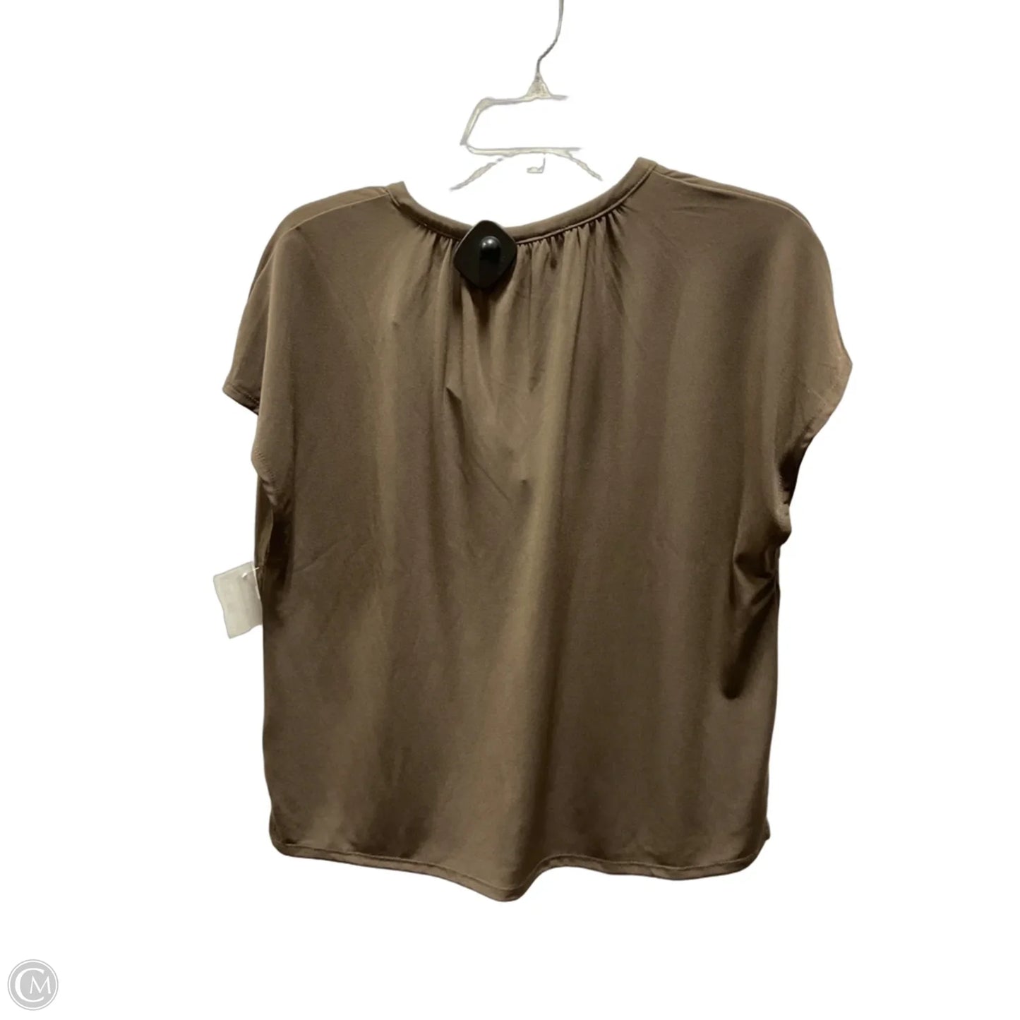 Top Sleeveless Basic By Tahari In Brown, Size: M