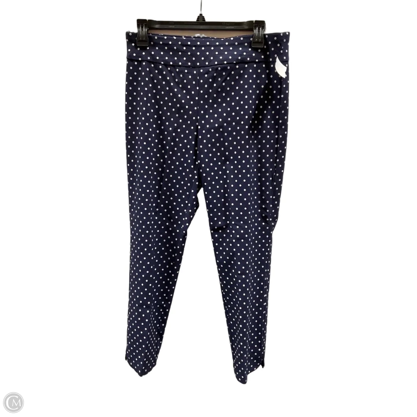 Capris By Van Heusen In Blue & White, Size: 8