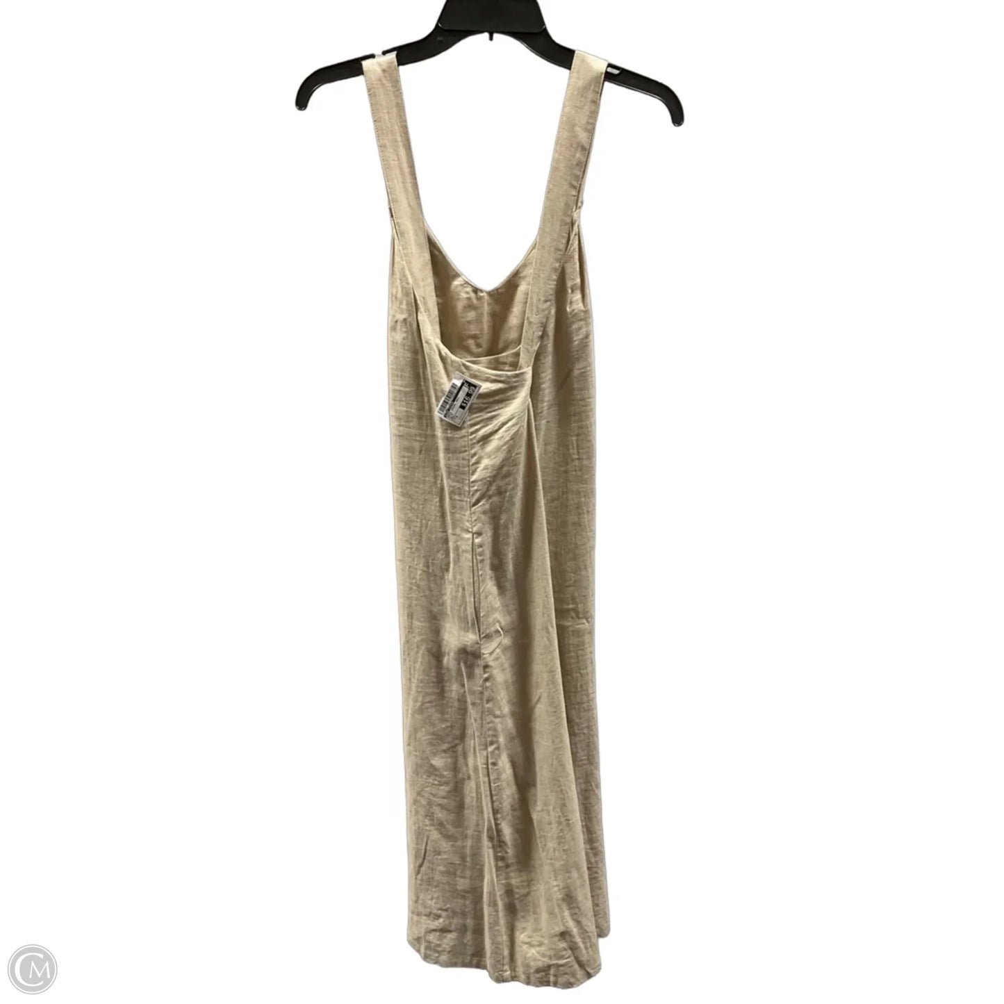 Dress Casual Maxi By Love Stitch In Beige, Size: S