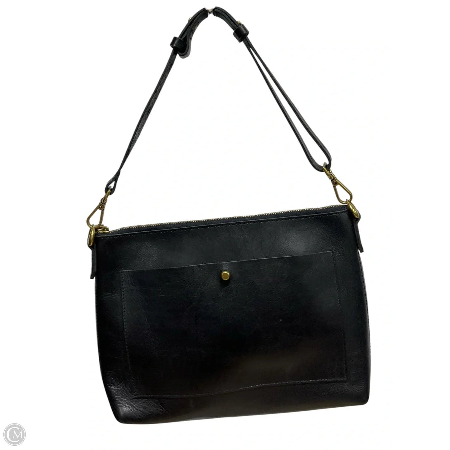 Crossbody Leather By Madewell, Size: Medium