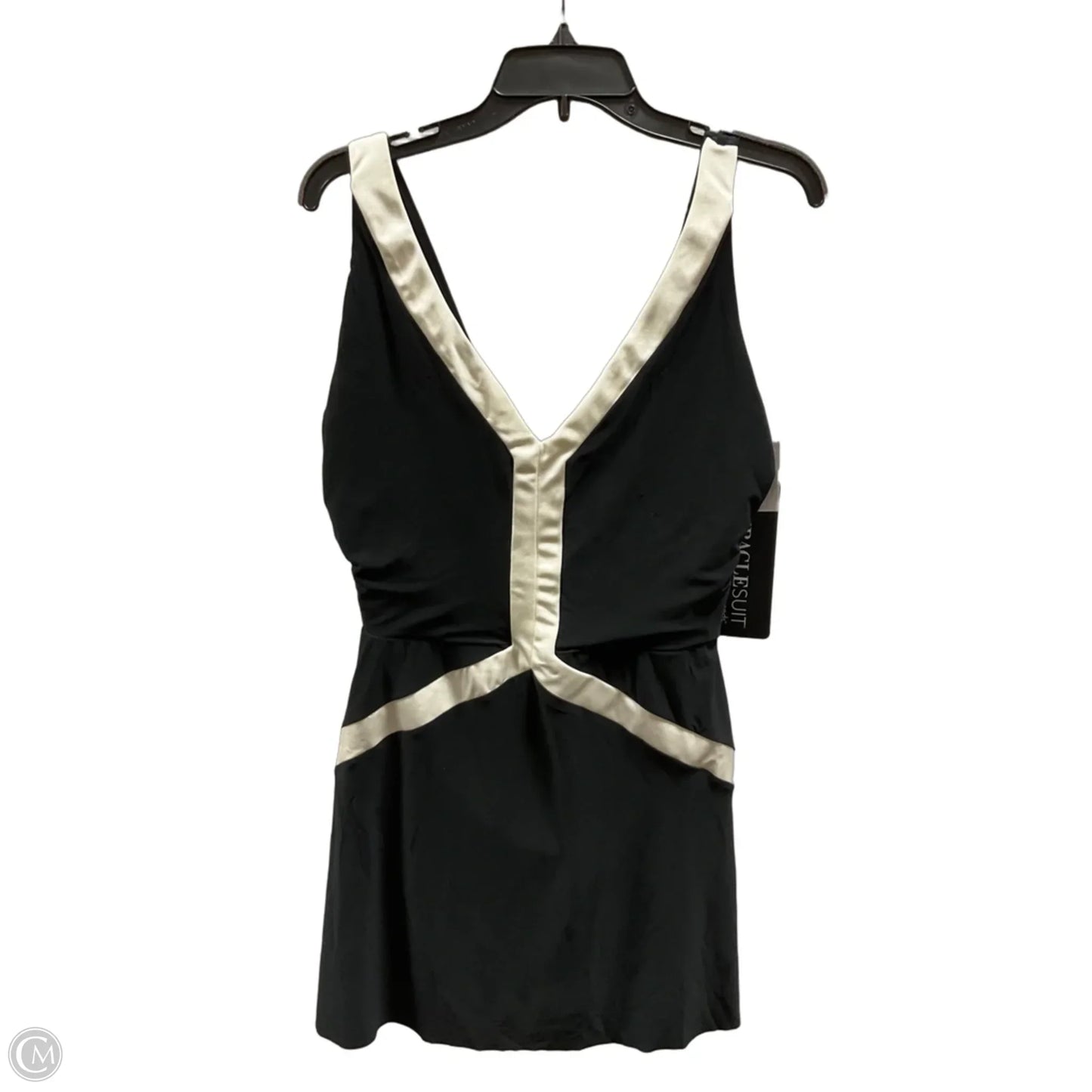 Swimsuit By Miraclesuit In Black & White, Size: 16