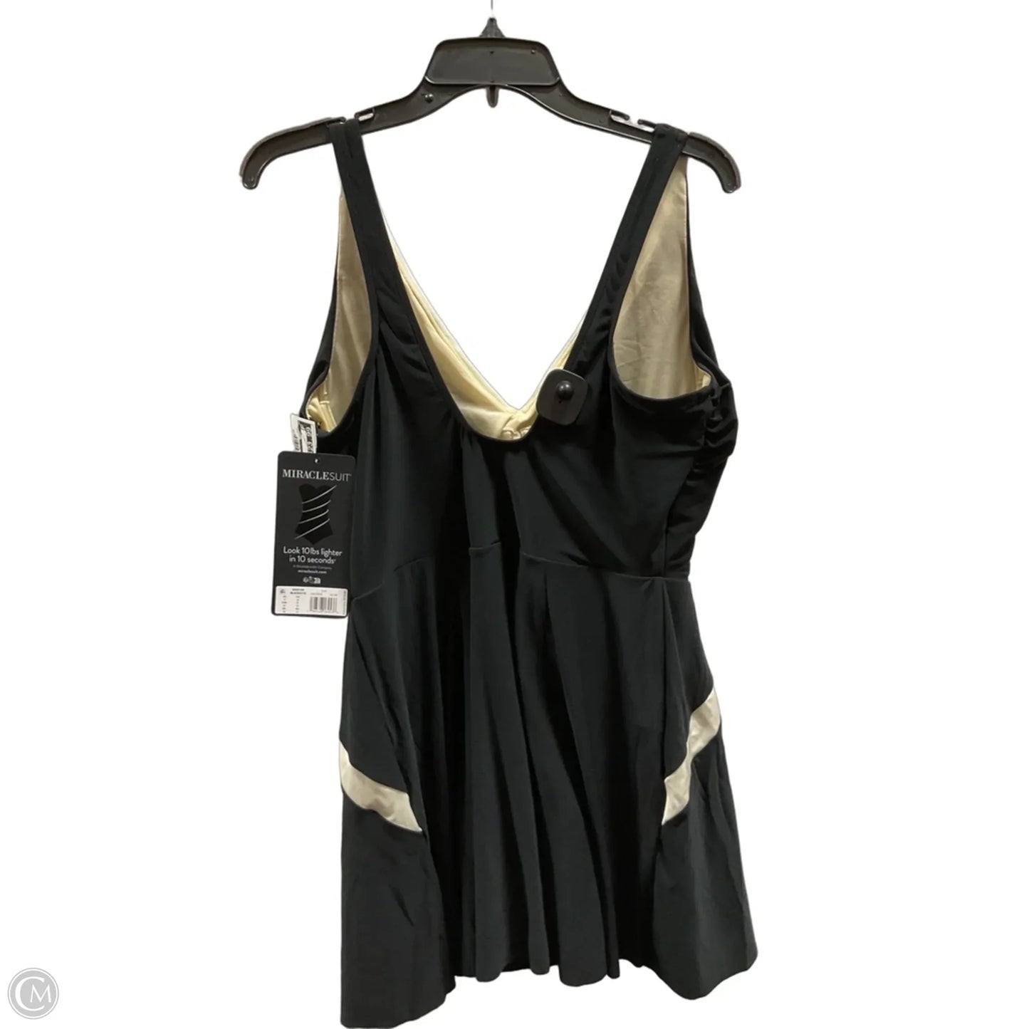 Swimsuit By Miraclesuit In Black & White, Size: 16