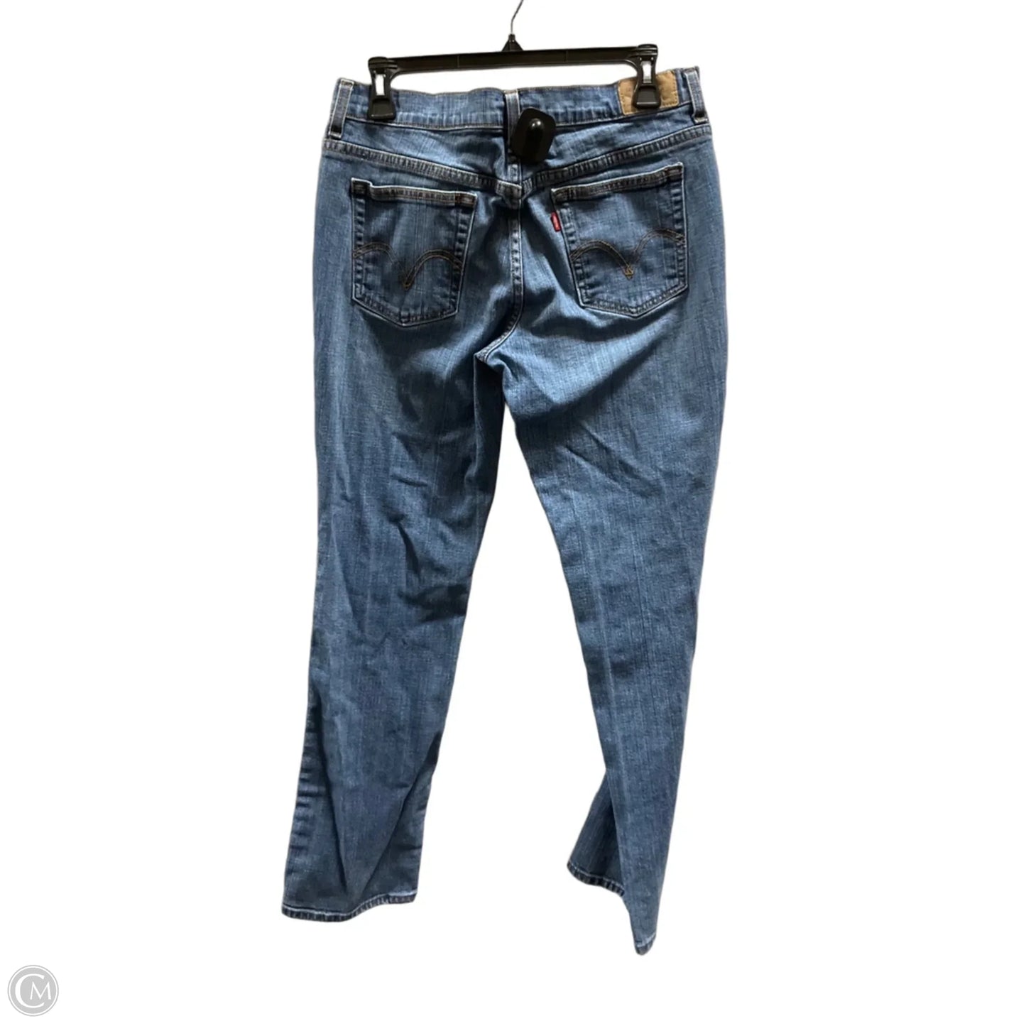 Jeans Straight By Levis In Blue, Size: 8