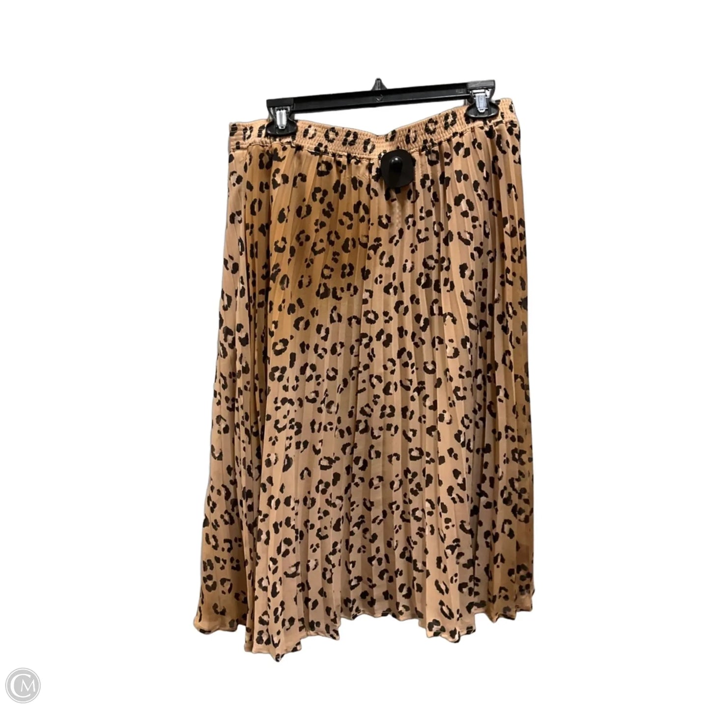 Skirt Maxi By A New Day In Leopard Print, Size: L
