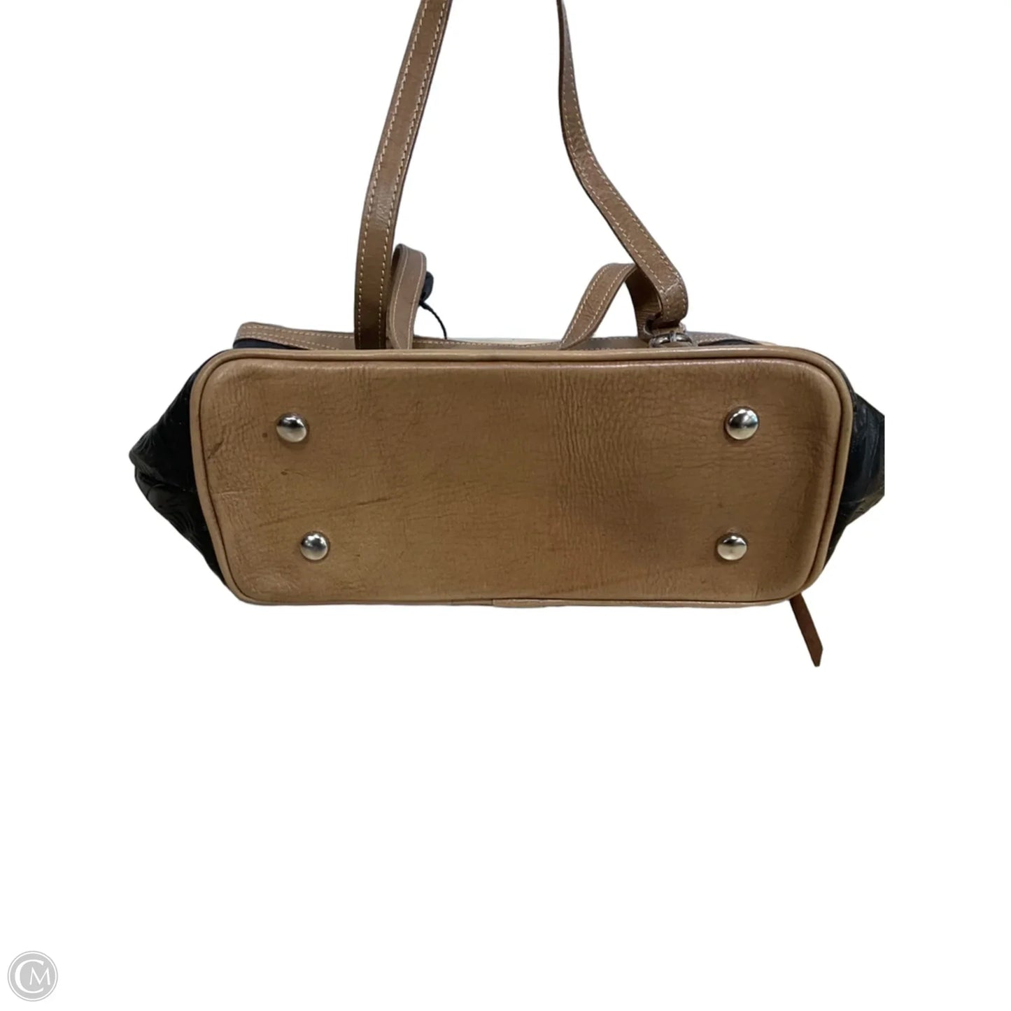 Handbag Leather By Cmc, Size: Large
