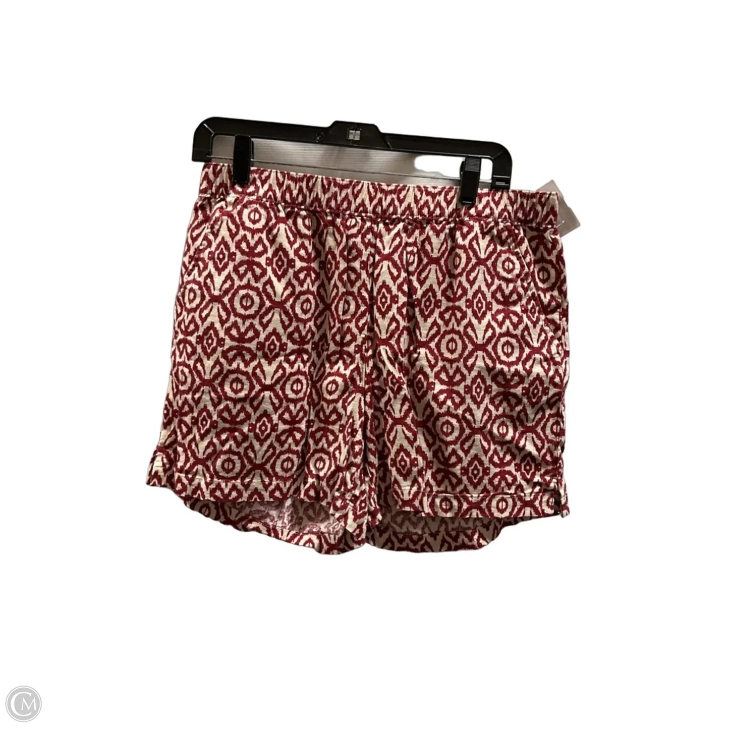 Shorts By Weatherproof In Red & White, Size: M