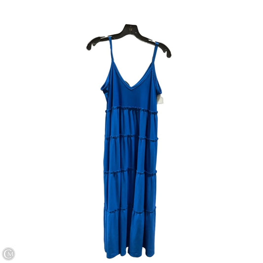 Dress Casual Maxi By Zenana In Blue, Size: M