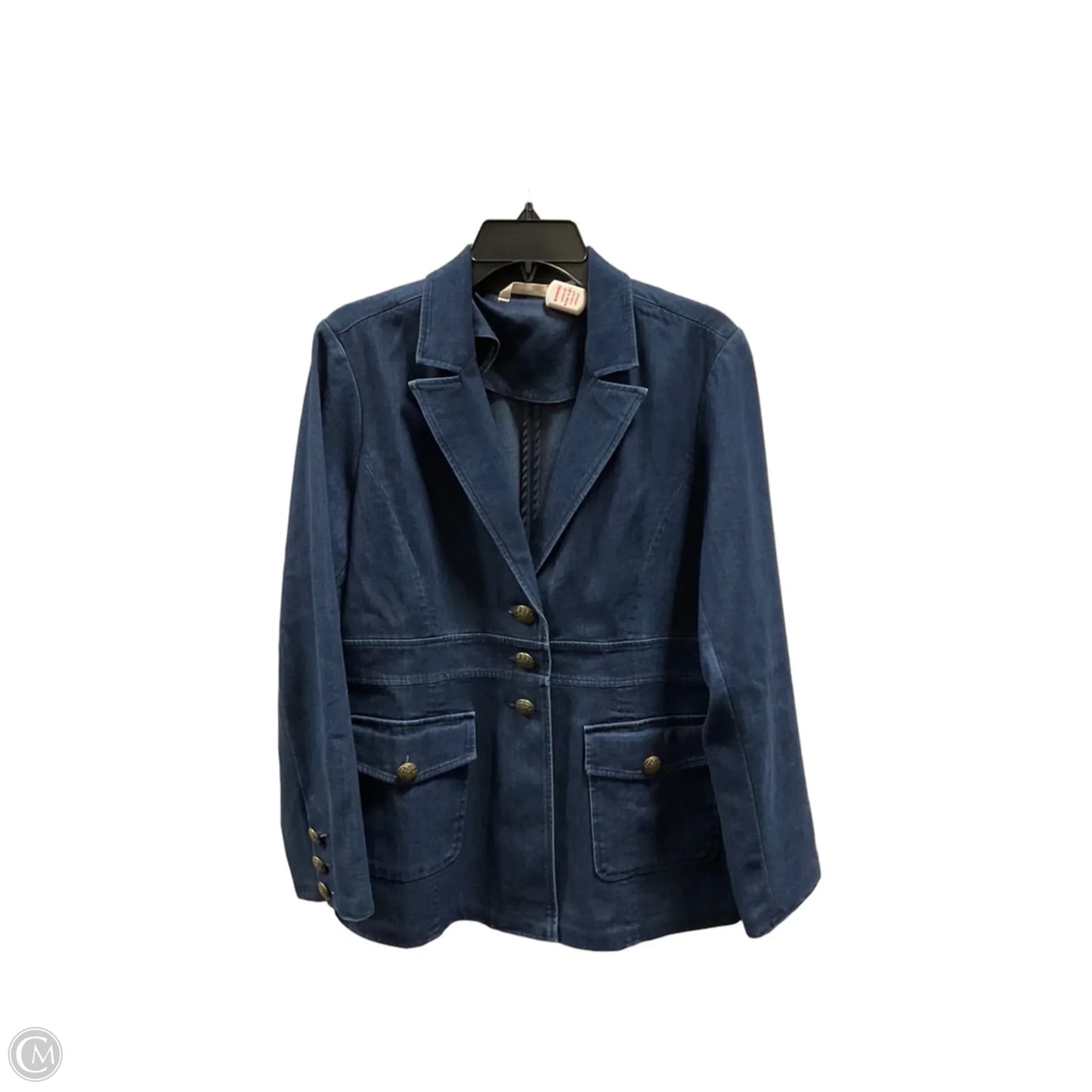 Blazer By Soft Surroundings In Blue, Size: M