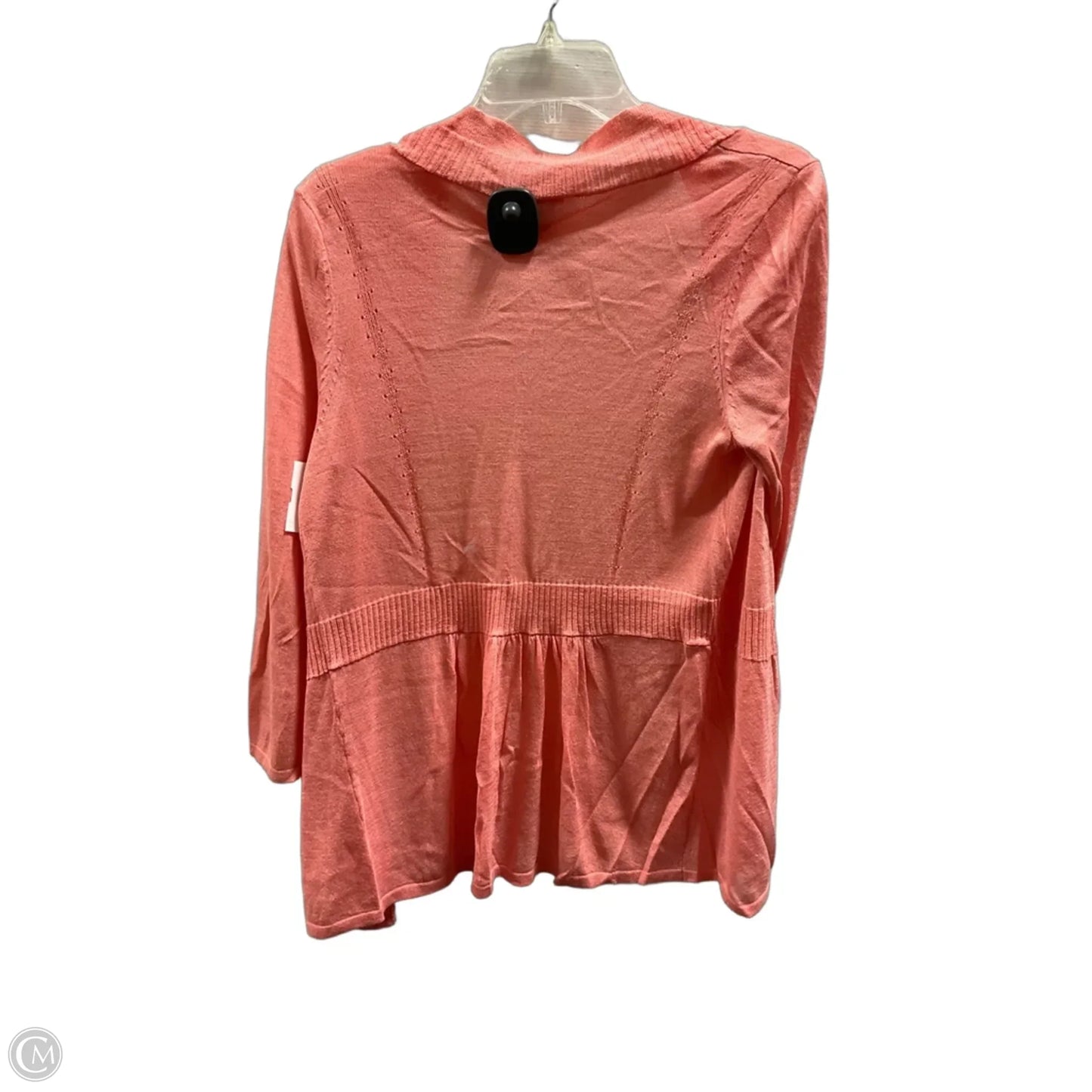 Cardigan By Chicos In Peach, Size: S