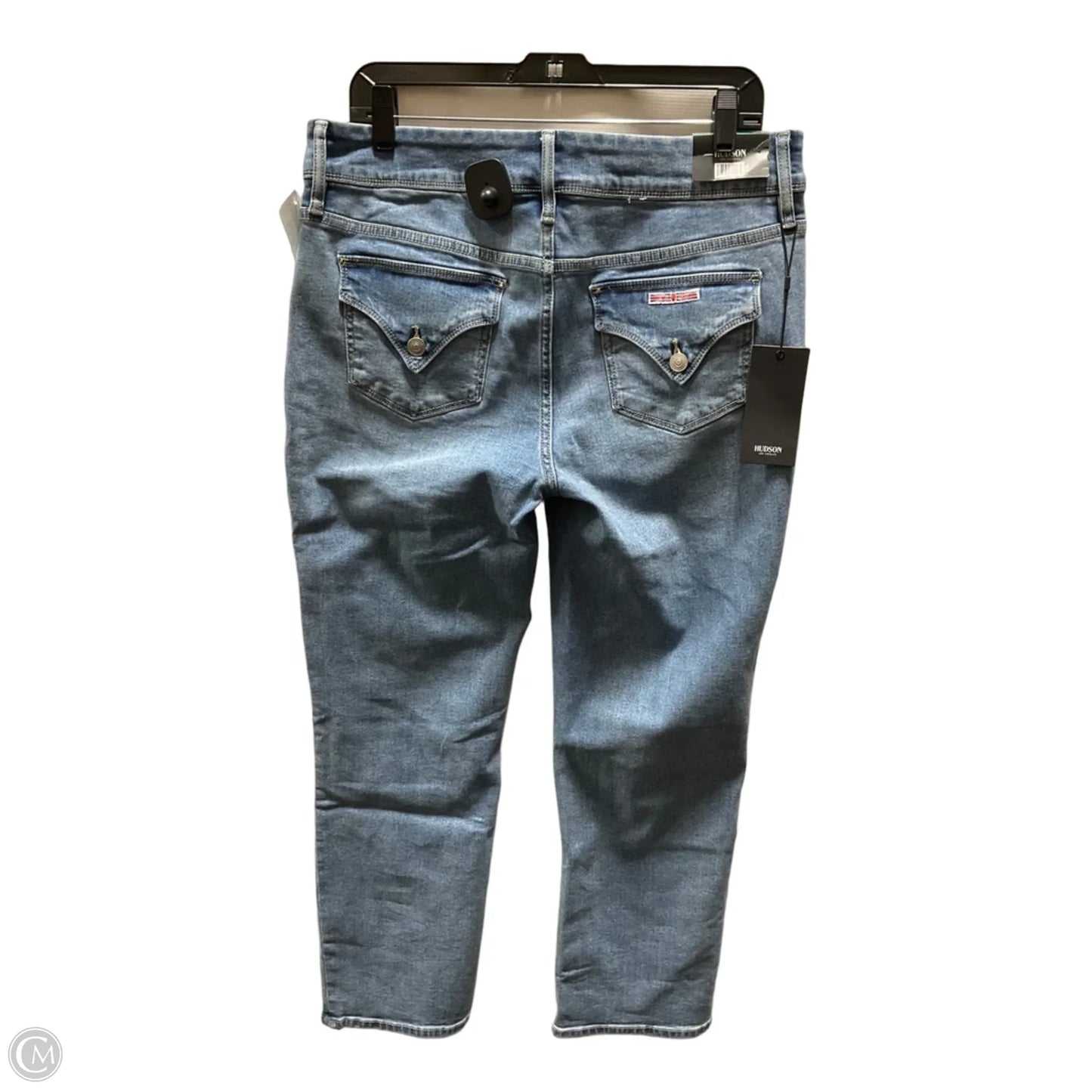 Jeans Straight By Hudson In Blue, Size: 12