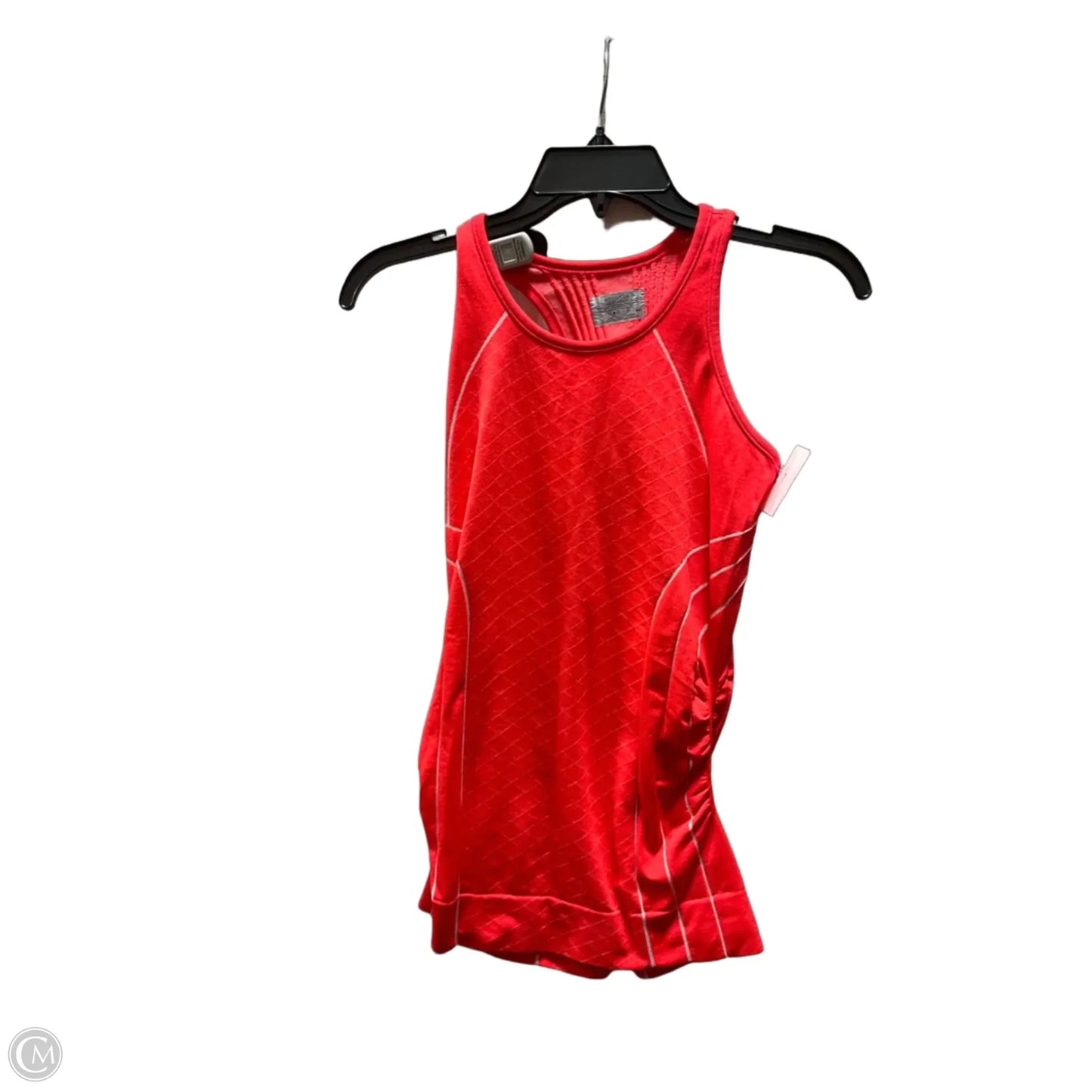 Athletic Tank Top By Athleta In Orange & White, Size: Xs