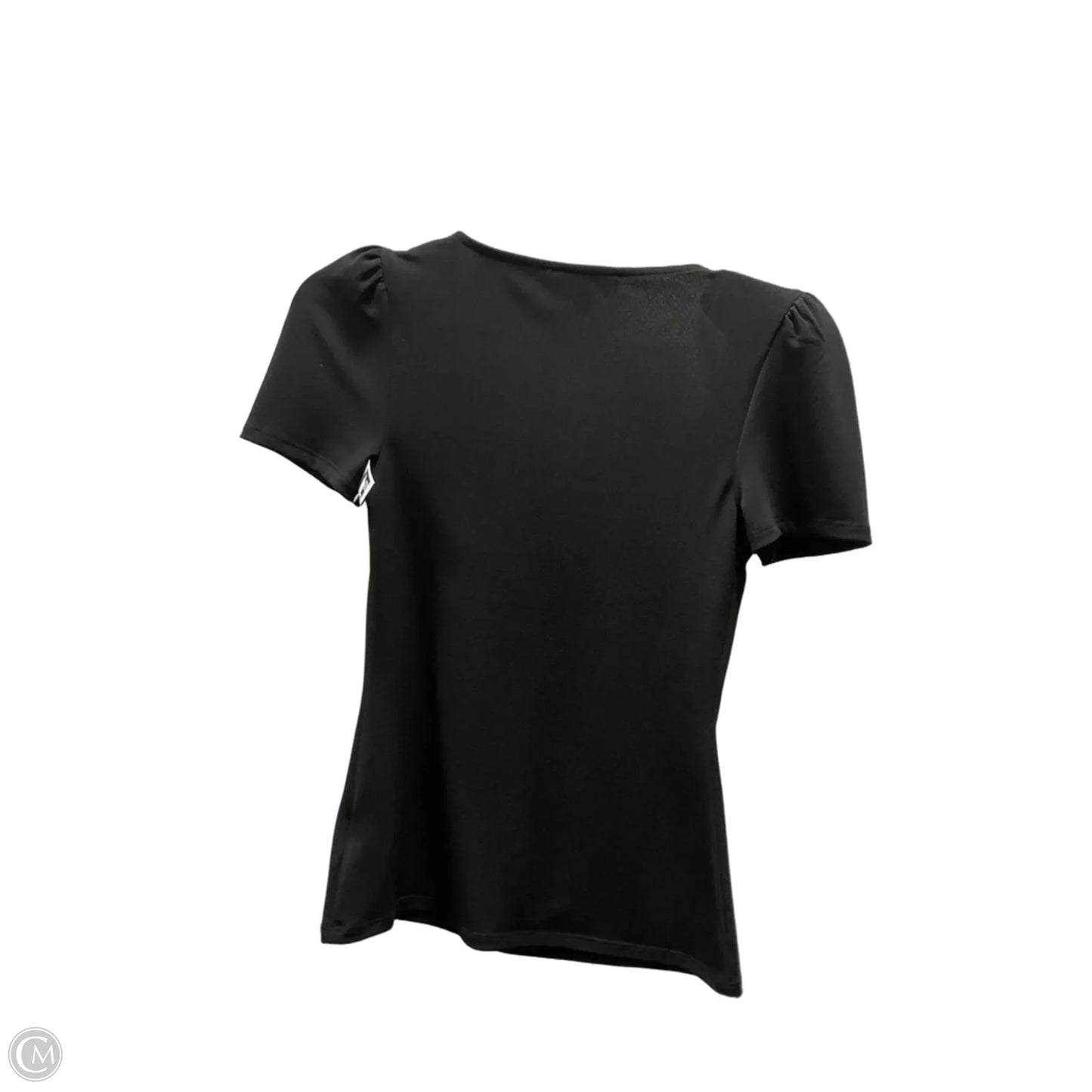 Top Short Sleeve By Express In Black, Size: Xs