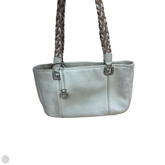 Handbag Leather By Brighton, Size: Medium