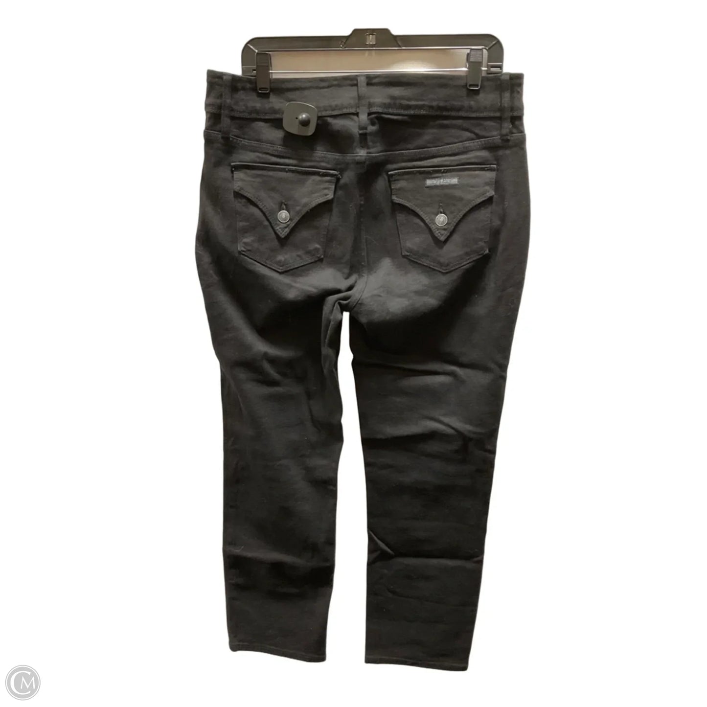 Jeans Straight By Hudson In Black, Size: 12