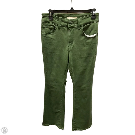 Jeans Flared By Levis In Green, Size: 6