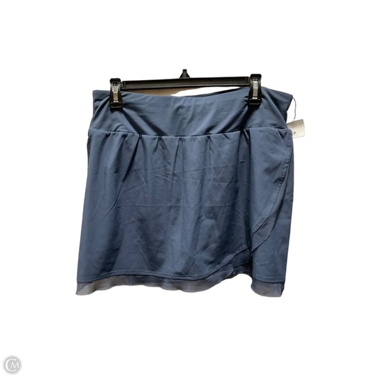 Athletic Skort By Calia In Blue, Size: L