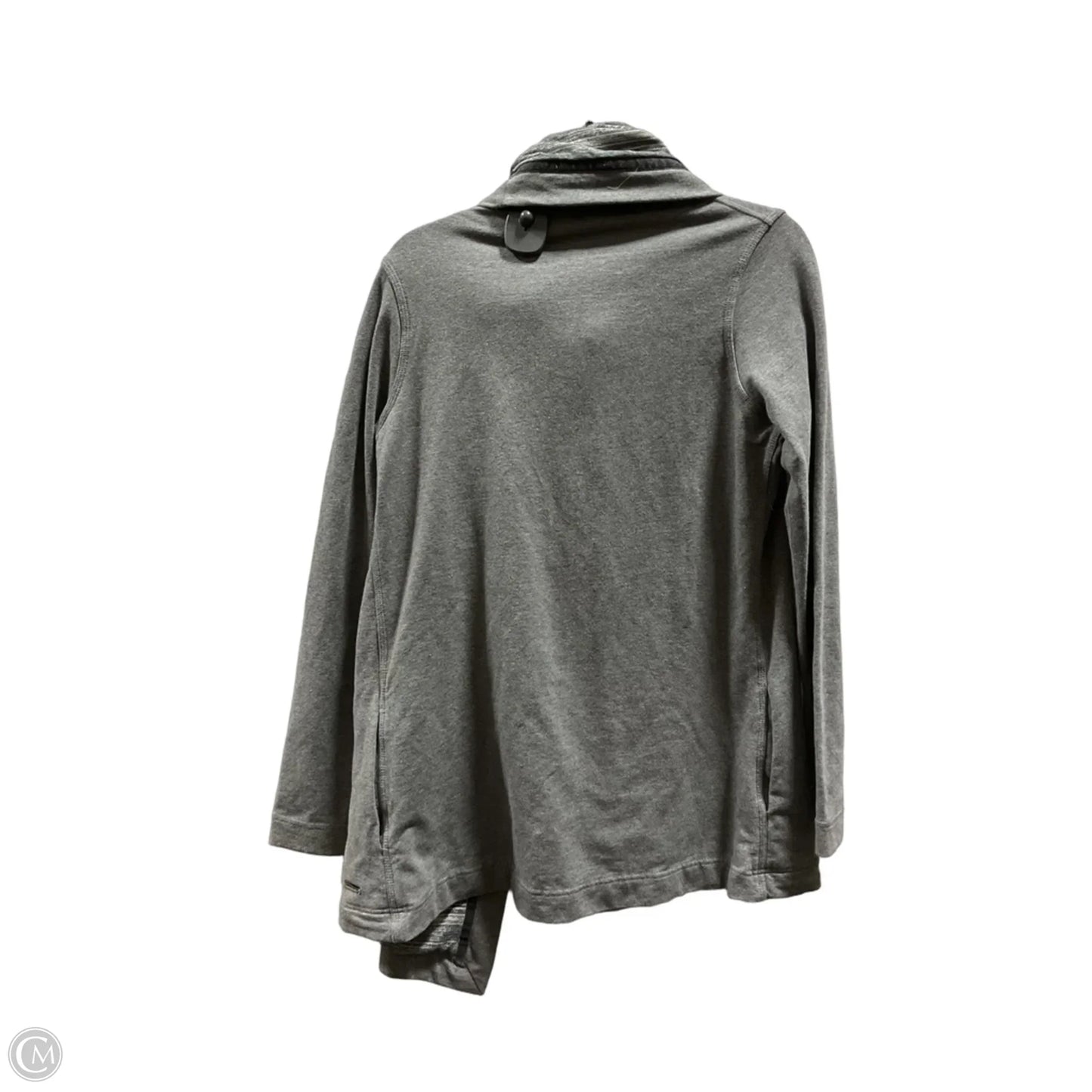 Athletic Jacket By Lululemon In Grey, Size: 6