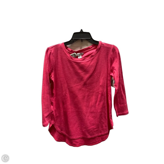 Top 3/4 Sleeve By Tommy Bahama In Pink, Size: Xs