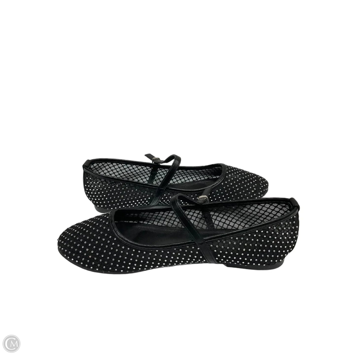 Shoes Flats By Top Moda In Black, Size: 9
