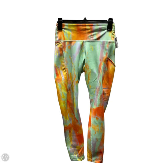 Athletic Leggings By Nike In Multi-colored, Size: S