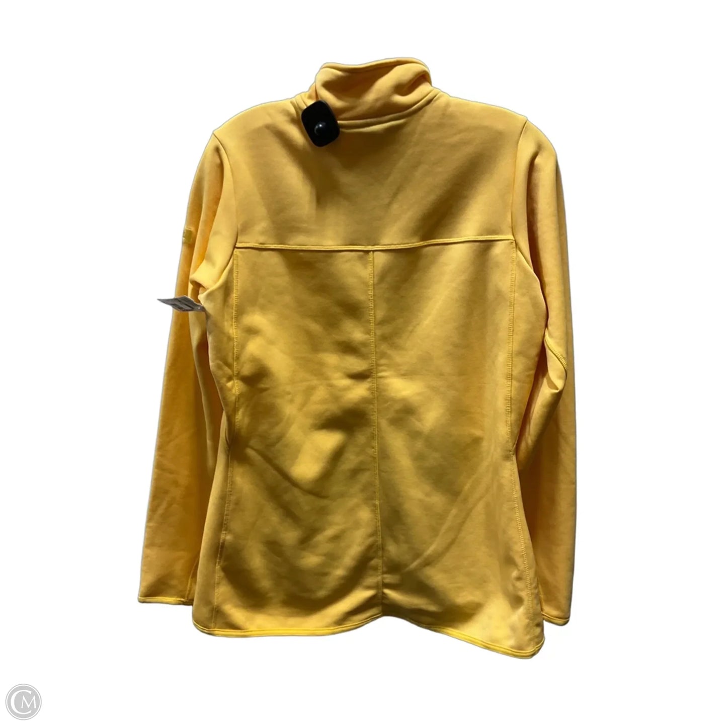 Athletic Jacket By Helly Hansen In Yellow, Size: L