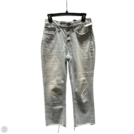 Jeans Straight By J. Crew In Blue, Size: 4