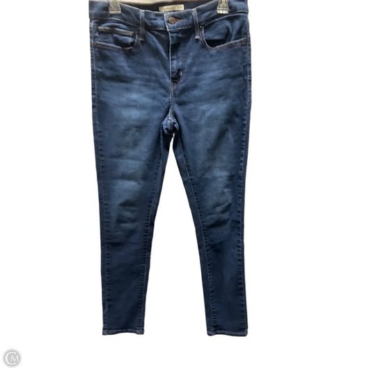 Jeans Skinny By Levis In Blue, Size: 8
