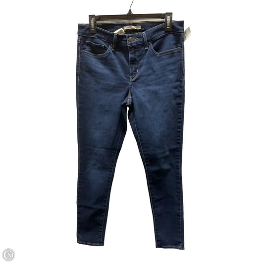 Jeans Skinny By Levis In Blue, Size: 6