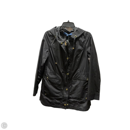 Athletic Jacket By Cole-haan In Black, Size: S