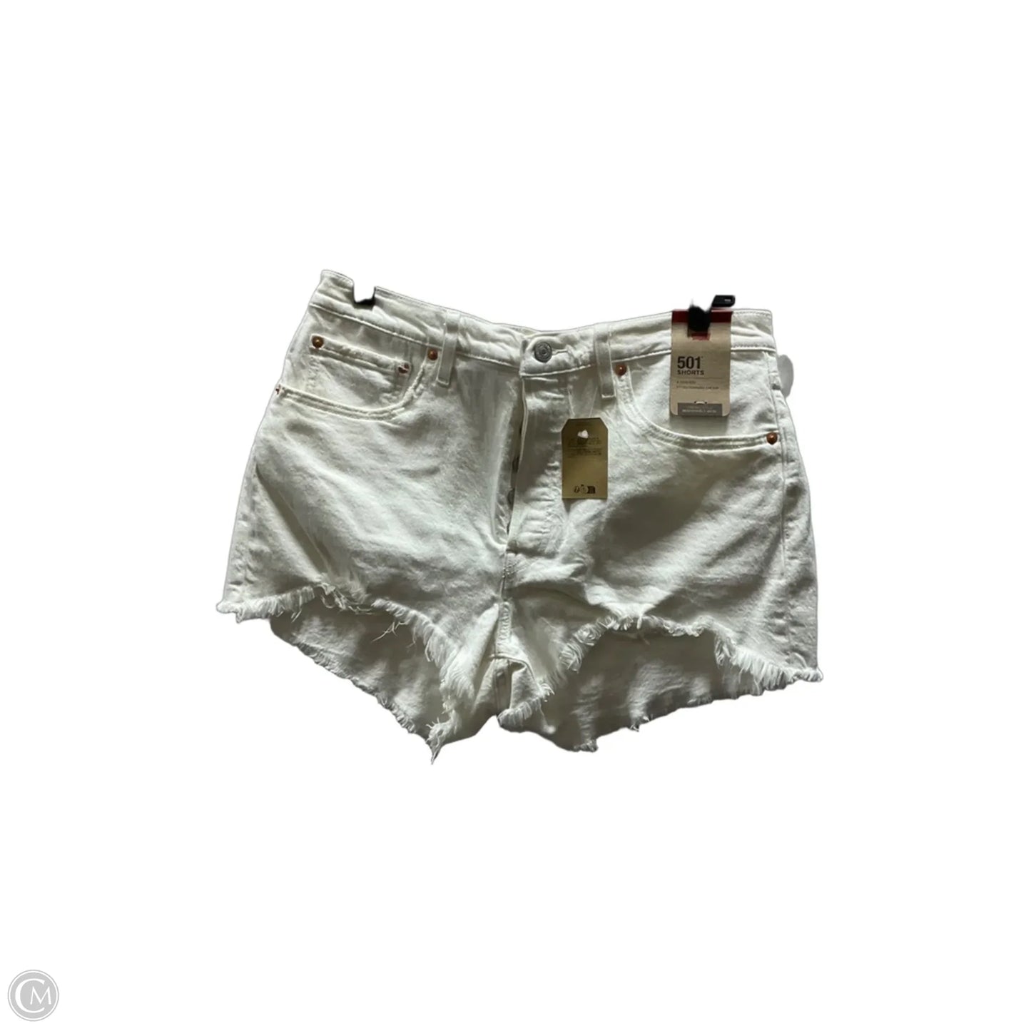 Shorts By Levis In White, Size: 10