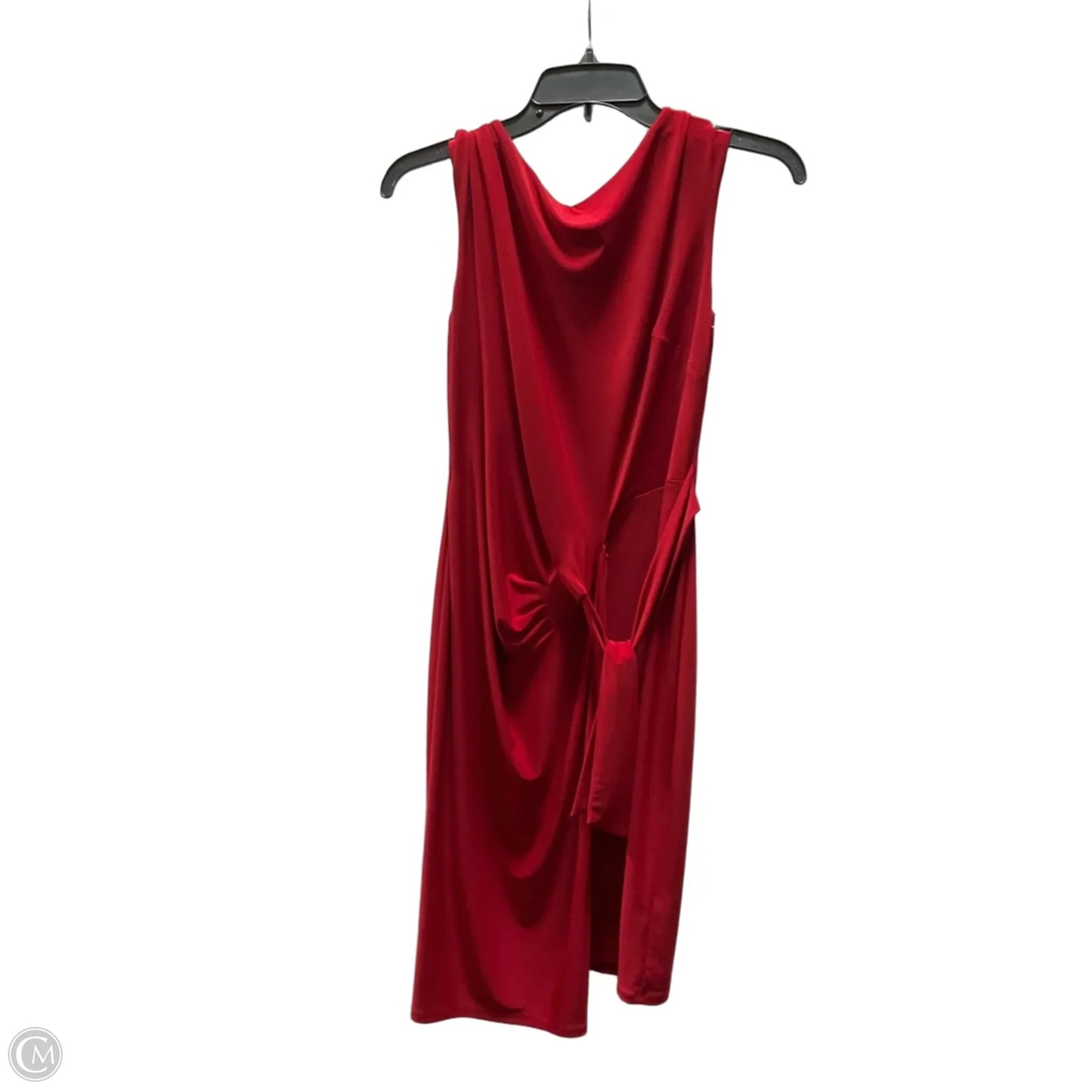 Dress Casual Midi By Lauren By Ralph Lauren In Red, Size: 2