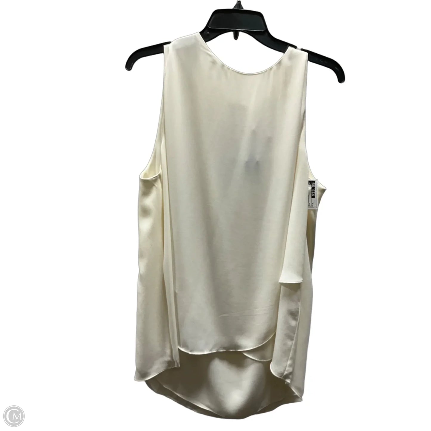 Top Sleeveless By Chicos In Cream, Size: Xl