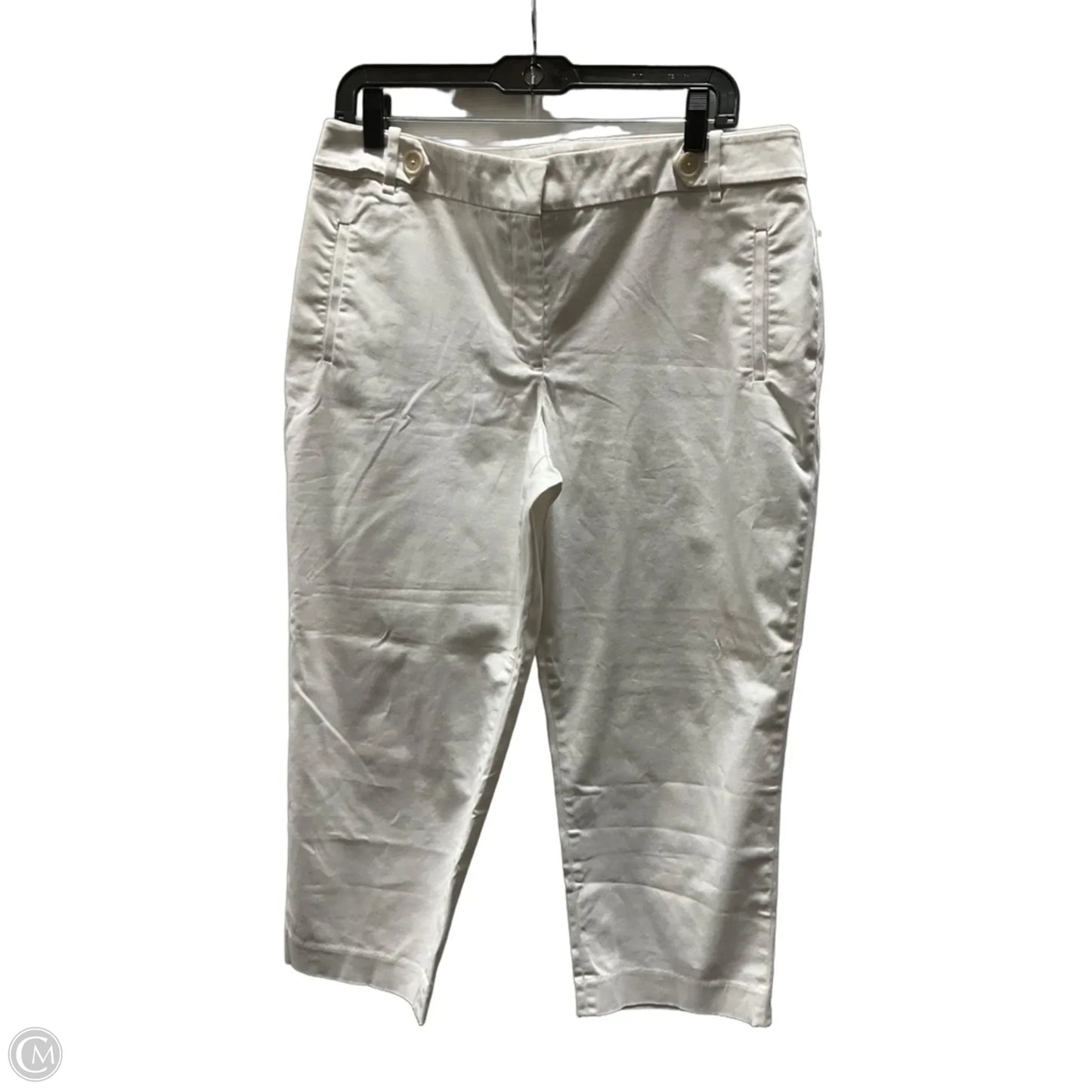 Pants Dress By Loft In White, Size: 10