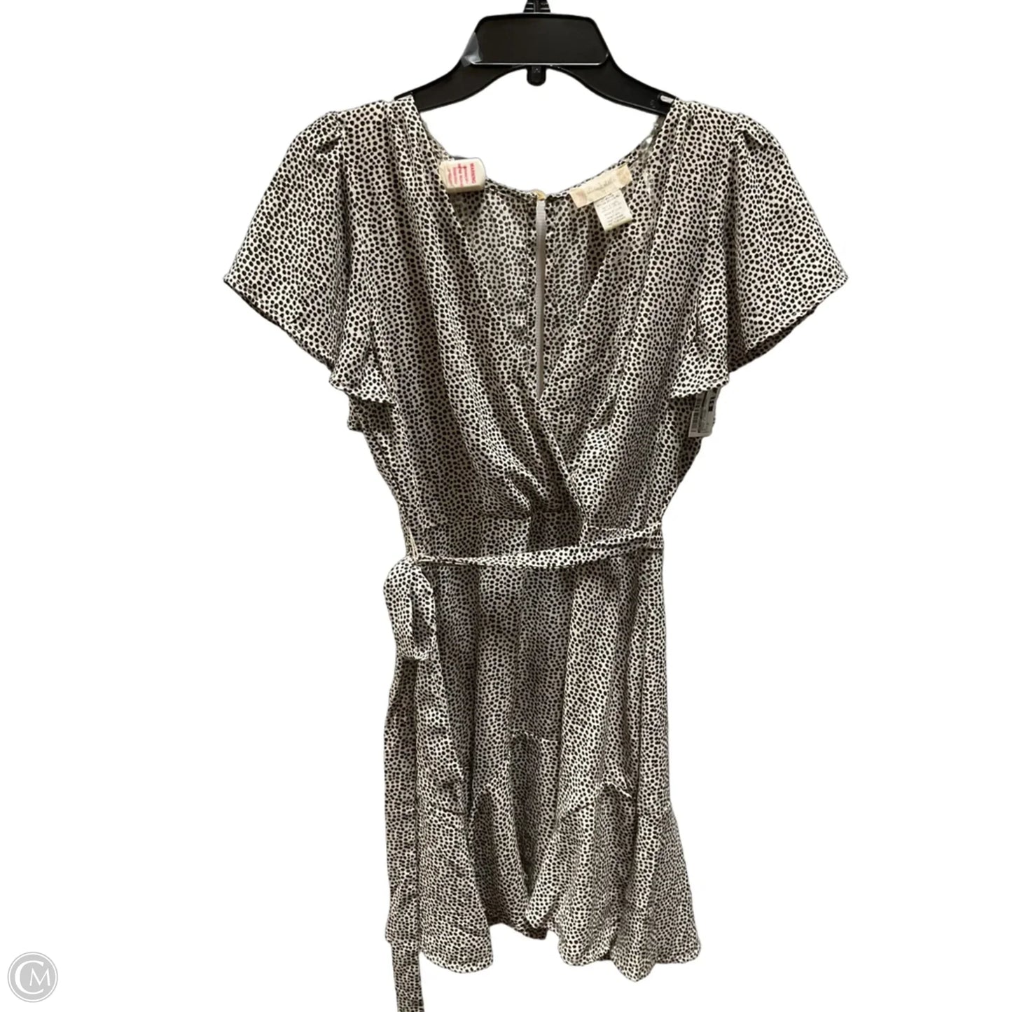 Dress Casual Short By Altard State In Black & Cream, Size: M