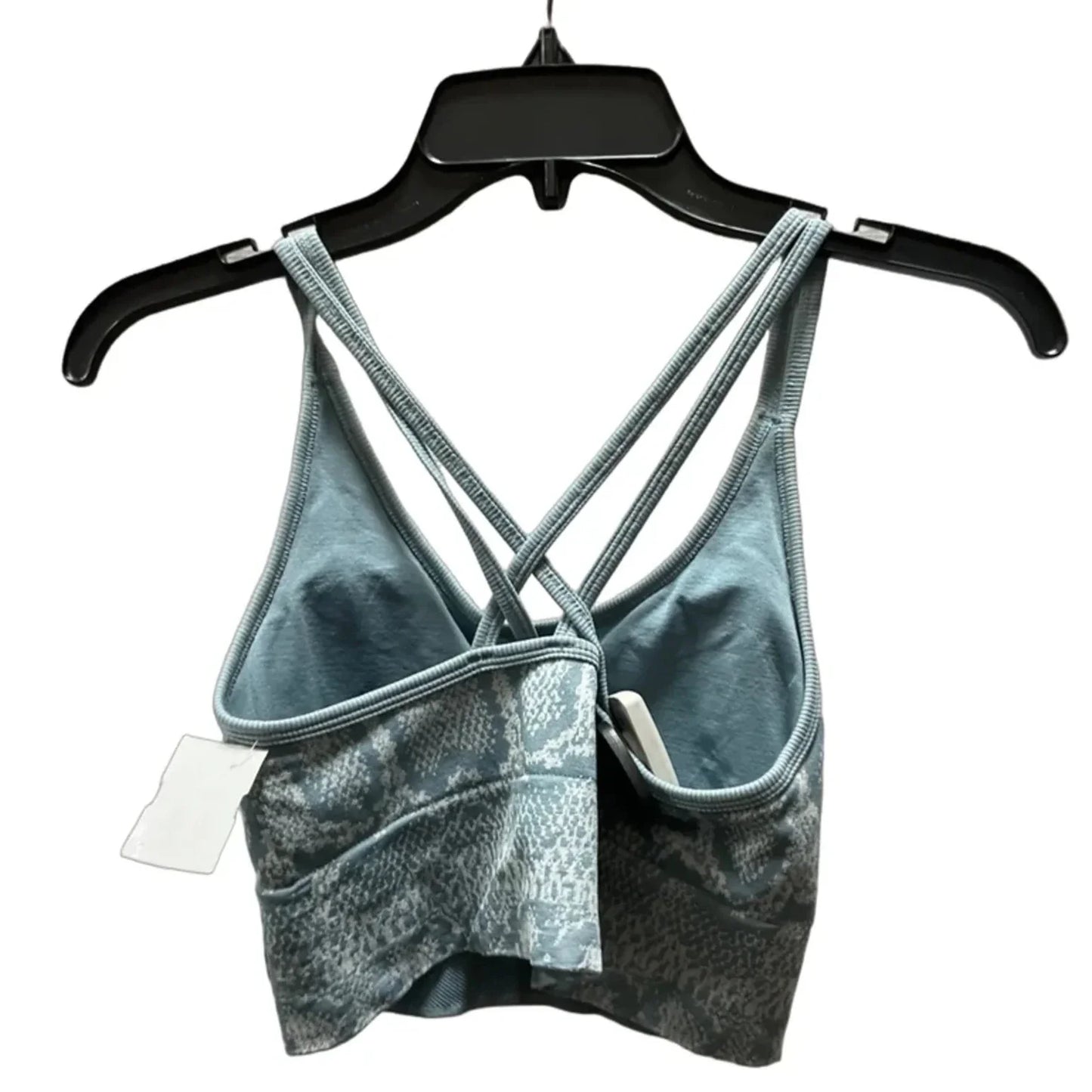 Athletic Bra By New Balance In Blue, Size: L