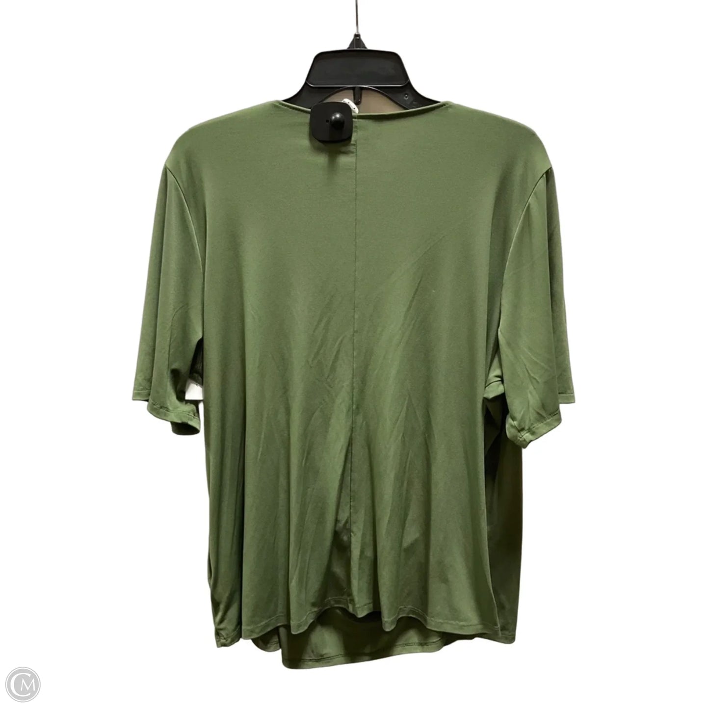 Top Short Sleeve By Lane Bryant In Green, Size: 2x